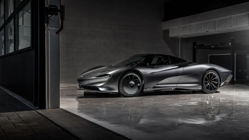 McLaren Speedtail, Dark aesthetic, 5K, 8K, Concept cars