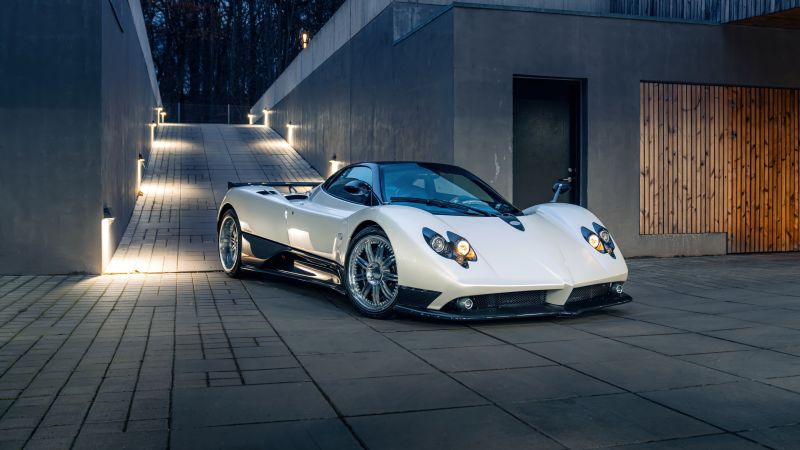 Pagani Zonda F Wallpaper 4K, Hyper Sports Cars, 5K, 8K