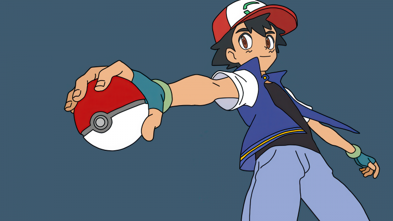 Ash Ketchum, Pokeball, Pokemon