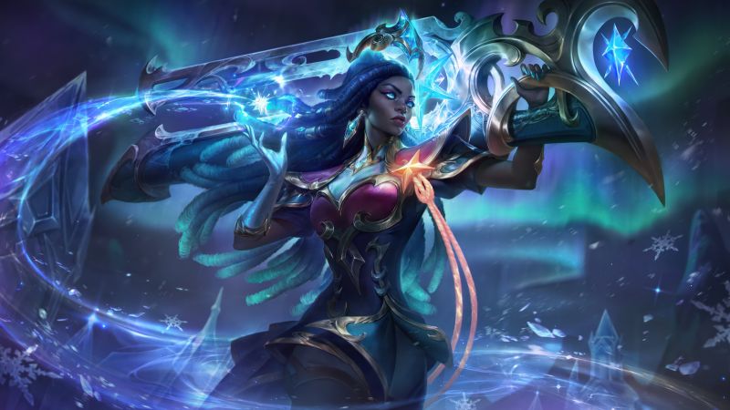 Winterblessed Senna, League of Legends, 5K