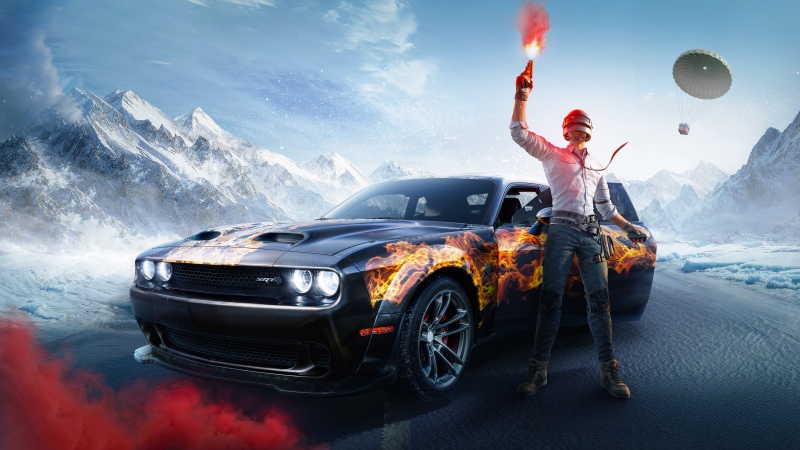 Dodge Challenger SRT, PUBG MOBILE