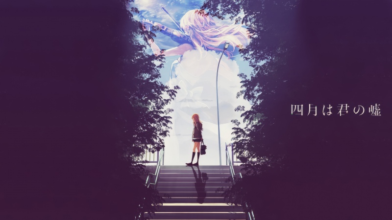 Your Lie in April, Kaori Miyazono, Dark aesthetic