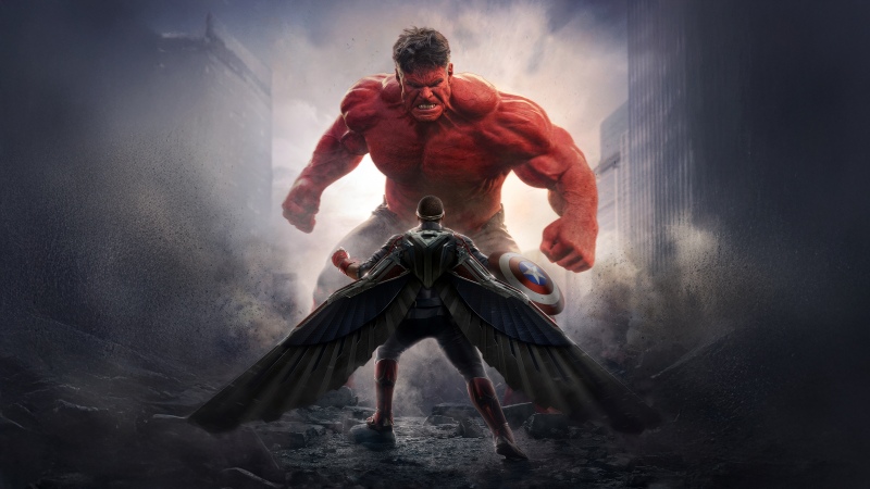 Thunderbolt Ross (Red Hulk), 5K, Captain America: Brave New World, 2025 Movies, Marvel Comics, Wallpaper