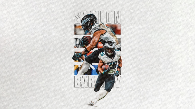 Philadelphia Eagles, Saquon Barkley 8K Wallpaper