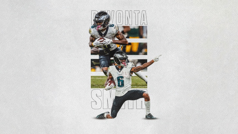 DeVonta Smith, Philadelphia Eagles, 8K