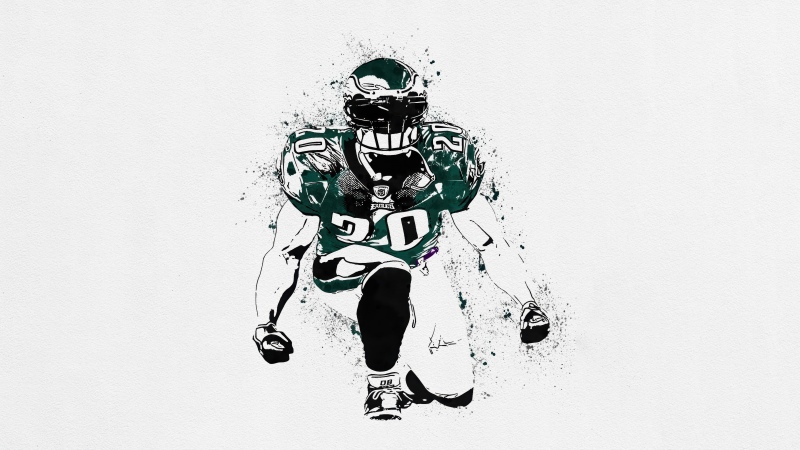 Philadelphia Eagles, NFL team, White background