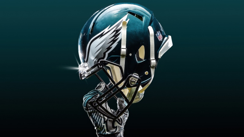 Philadelphia Eagles Wing Helmet, 5K