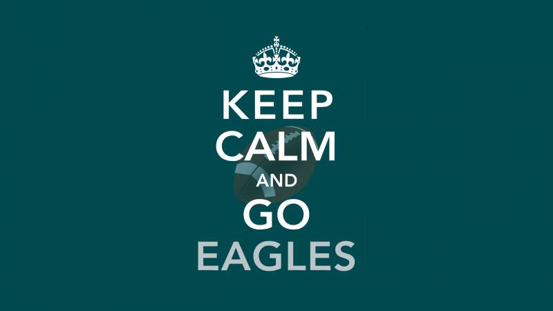 Keep Calm and Go Eagles, Philadelphia Eagles, 5K