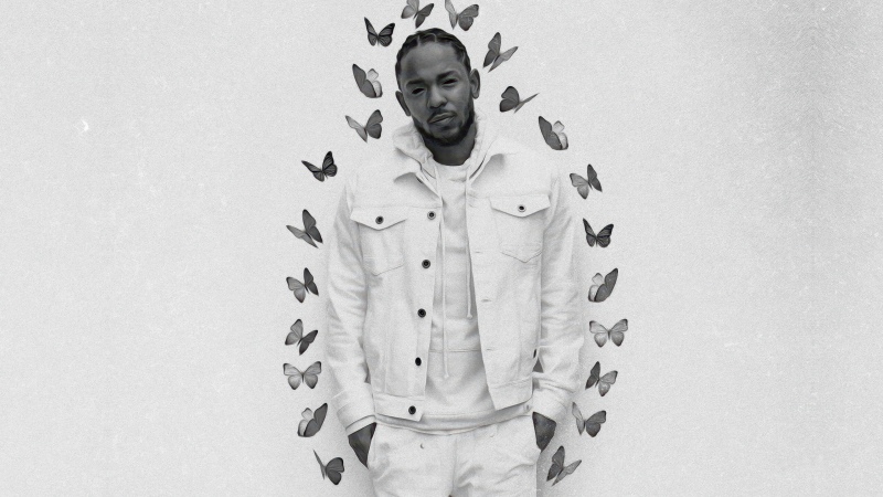 Kendrick Lamar, White aesthetic, Black and White