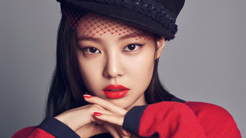 Jennie, Red lips, 5K