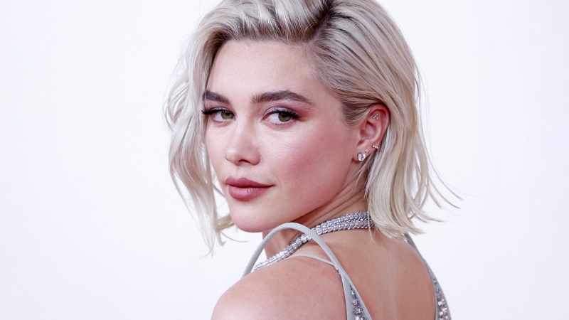 Florence Pugh, Closeup, 5K