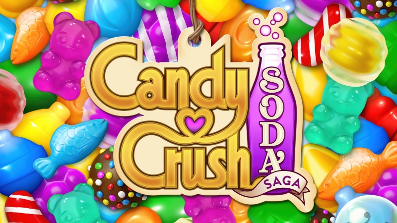 Candy Crush Soda Saga, Key Art, 5K, Game Art, Android games, iOS Games