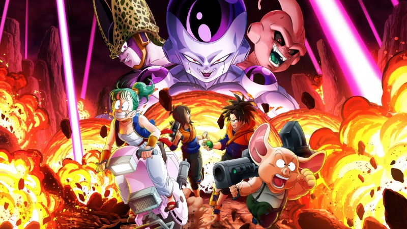 Dragon Ball: The Breakers, Key Art, Video Game, PlayStation 4, PlayStation 5, Nintendo Switch, Xbox One, Xbox Series X and Series S, PC Games, 5K, Wallpaper