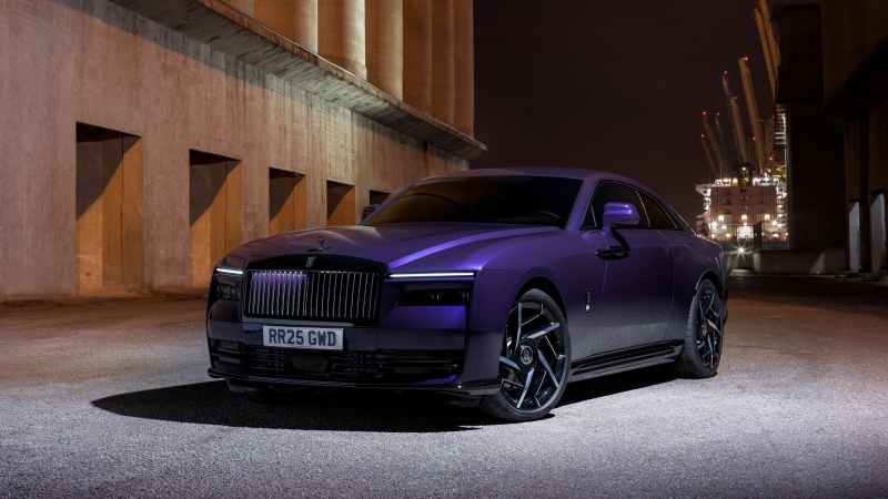 Rolls-Royce Black Badge Spectre, 8K, 2025, 5K