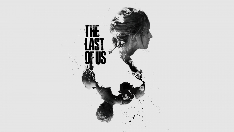 Abby, The Last of Us (Season 2), 2025 Series, White background, Monochrome, 5K, 8K, Wallpaper