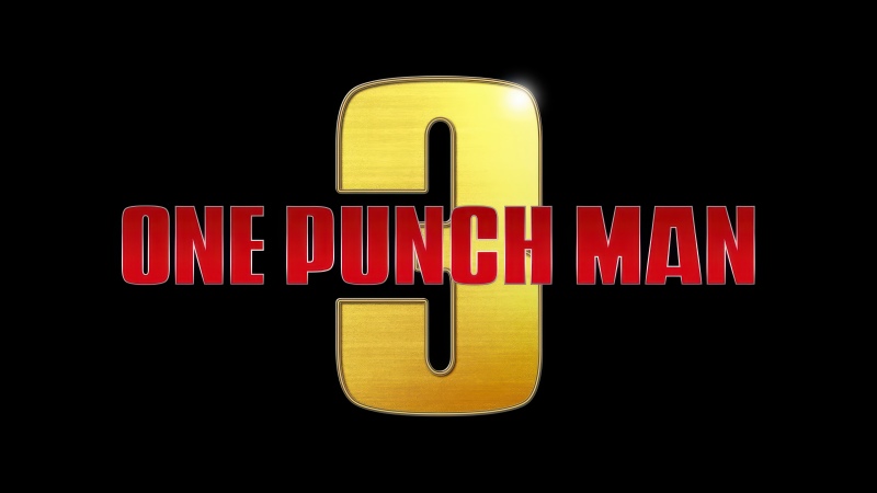 One Punch Man, Season 3, Black background, 5K, Teaser