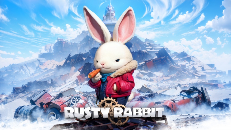 Rusty Rabbit, 2025 Games, PlayStation 5, Nintendo Switch, PC Games, Wallpaper