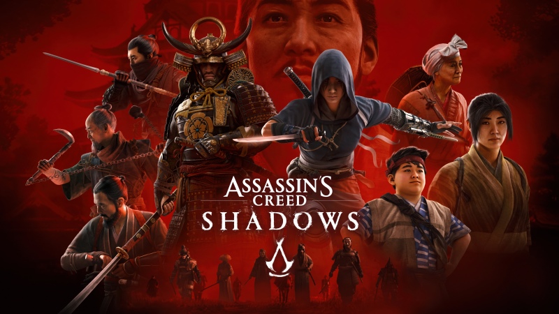 Assassin's Creed Shadows, Game poster, 5K, 2025 Games, Naoe, Yasuke