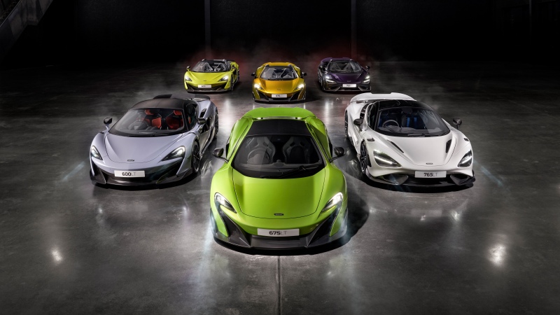 McLaren 600LT, McLaren 675LT, McLaren 765LT, 5K, 8K