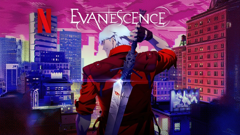 Evanescence, Devil May Cry, Animated series, Dante, Netflix series, 5K