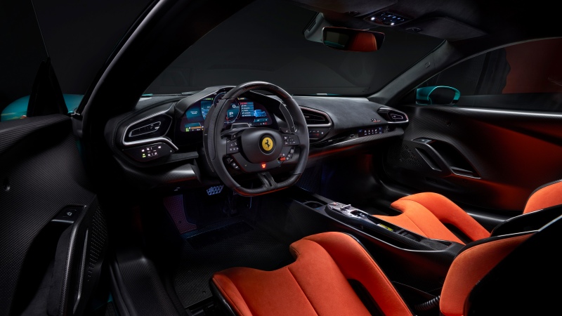 Ferrari 296 Speciale A 2025, Interior