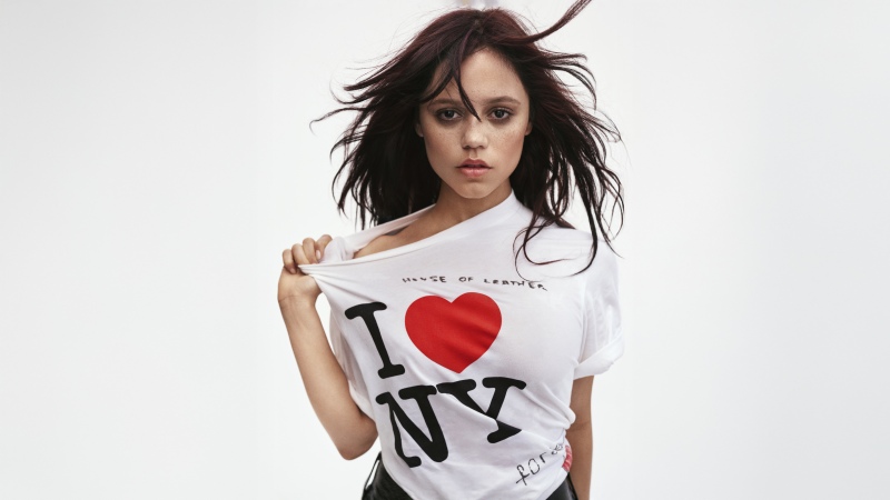Jenna Ortega, I Love NY, 5K, V Magazine