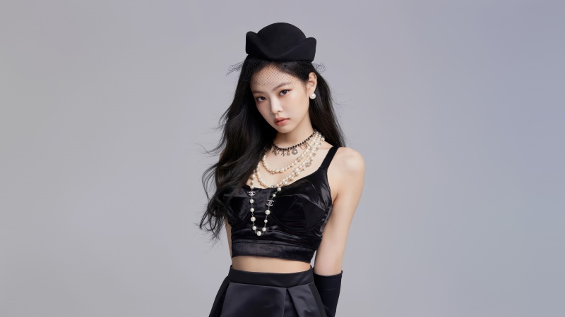 Jennie Kim 5K background