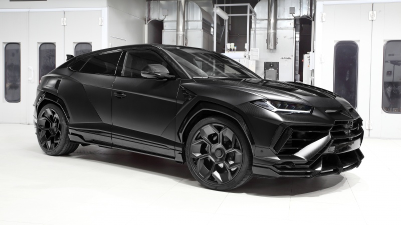 Lamborghini Urus R’Evo, 2025, Black cars, 5K, Carbon Fiber, Stealth Edition, TopCar Design