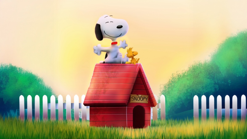 Snoopy & Woodstock, Best friends, 3D, 5K