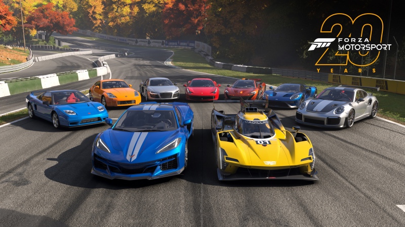 Forza Motorsport, 20th Anniversary, Video Game, Wallpaper