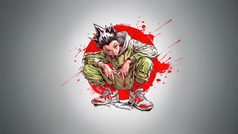Gon Freecss, AI art, Hunter, 5K