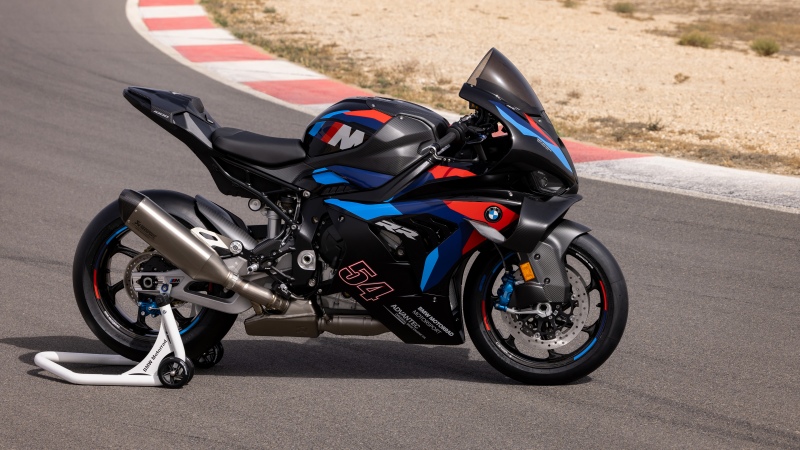BMW M 1000 RR, Racing motorcycle, Asphalt, 5K, Sports bikes