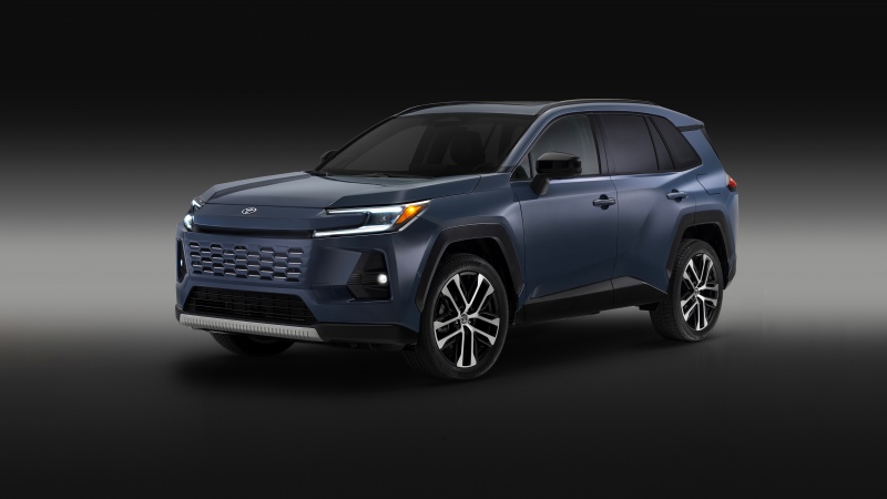 Toyota RAV4 HEV AWD, 2026, 5K, Dark background, Hybrid cars