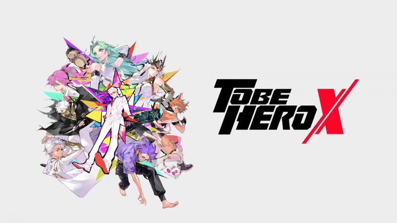 To Be Hero X, Poster, White background, Anime series