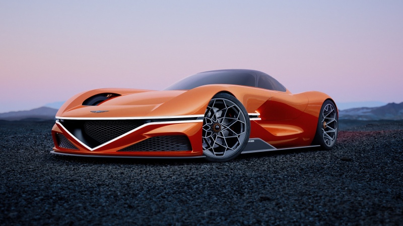 Genesis X Gran Racer Vision Gran Turismo Concept, Ultrawide, 5K, Gran Turismo 7
