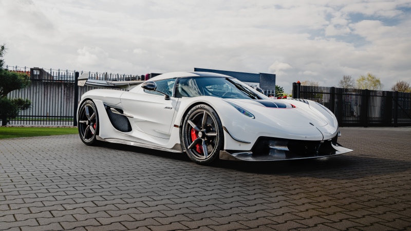 Koenigsegg Jesko, White cars, 5K, Hypercars
