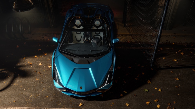 Lamborghini Sián Roadster, 5K, Hybrid sports car