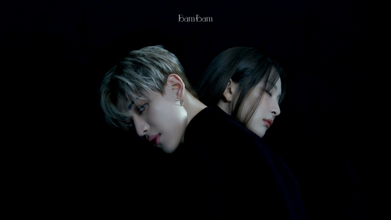 BamBam Who Are You Feat. SEULGI of Red Velvet, Black background