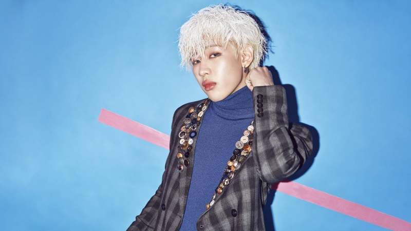 BamBam, Blue background 8K