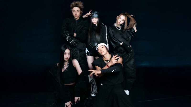 ALLDAY PROJECT, K-pop group, 5K, Dark background