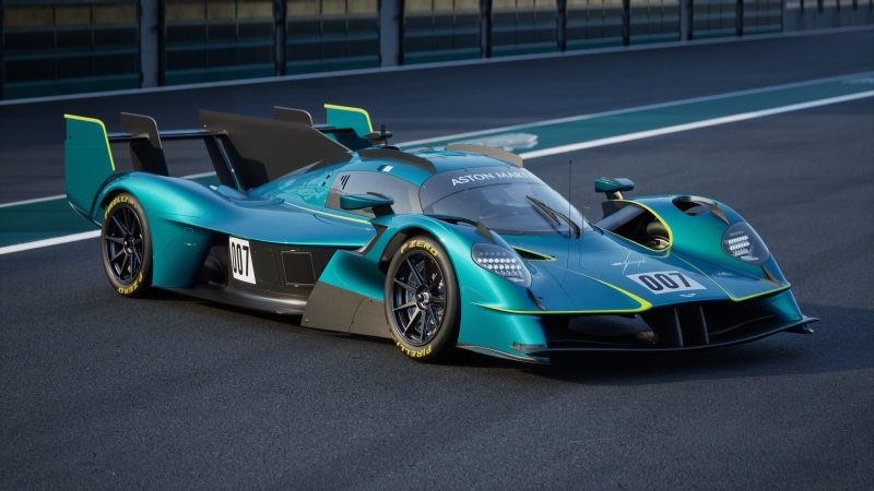 Aston Martin Valkyrie LM, 2025, Le Mans Hypercar, Hybrid sports car, Race track, Asphalt