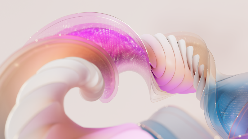 Pastel gradient, 3D Render, Abstract art, Fluid gradient, Light Backgrounds