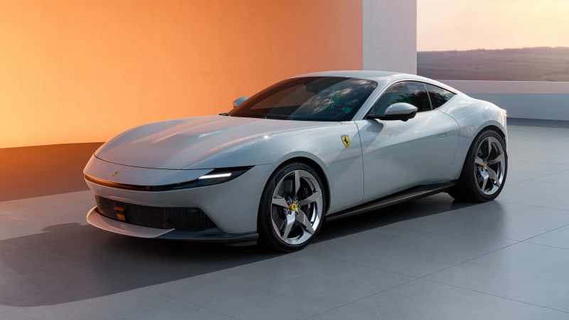 Ferrari Amalfi background 5K