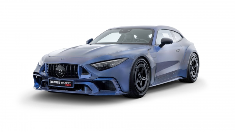 Brabus Rocket GTS, Deep blue, 2025, 5K, 8K
