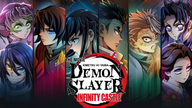 Demon Slayer: Kimetsu No Yaiba Infinity Castle, Key Art, Character poster, Anime movie, 5K, Wallpaper