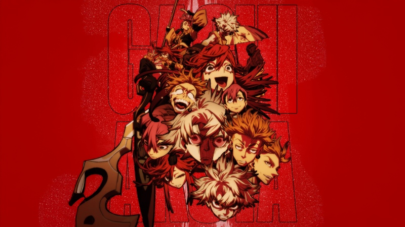Gachiakuta, Season 1, Anime poster, Red background, Rudo Surebrec, 5K, Anime series, Wallpaper