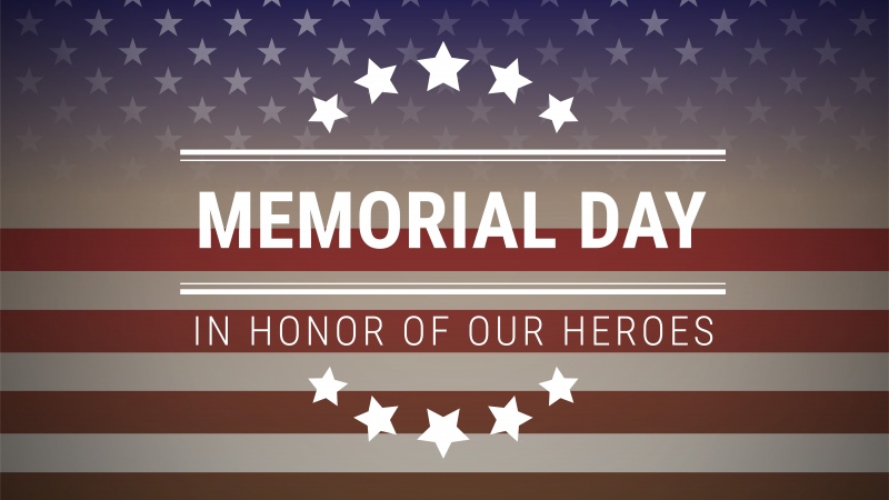 Memorial day, American flag, United States, Honor