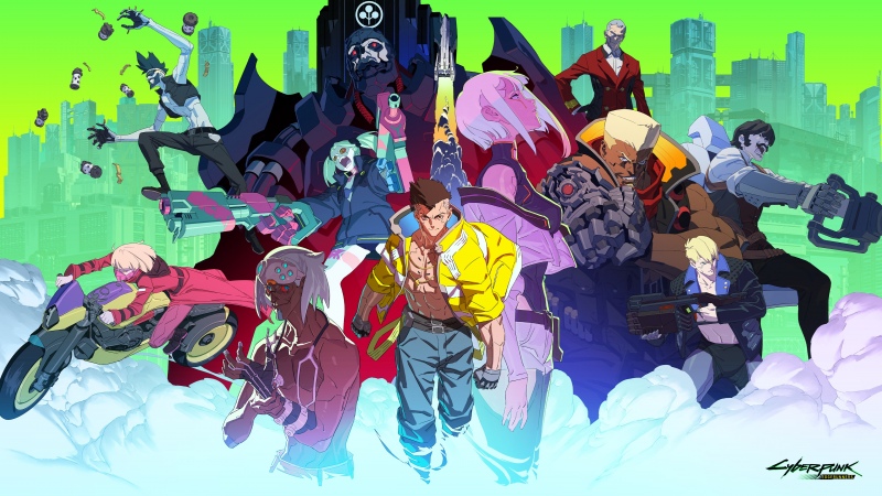 Cyberpunk: Edgerunners, Poster, Netflix series, David Martinez, Animated series, Wallpaper