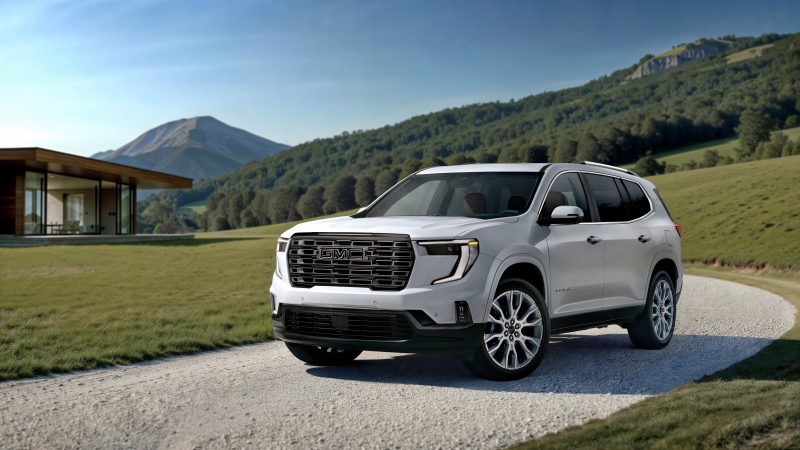 GMC Acadia Denali Ultimate, 2026, Luxury SUV, 5K
