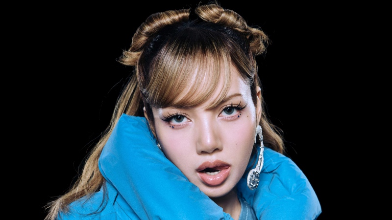 Lisa, Individual, 8K, 5K, Black background, Blackpink